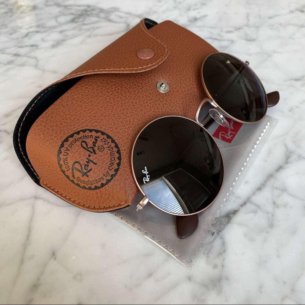 Ray-Ban Bronze-Copper RB3592 Ja-Jo Metal Sunglasses